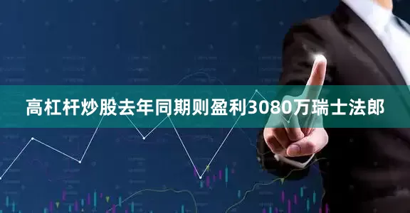 高杠杆炒股去年同期则盈利3080万瑞士法郎